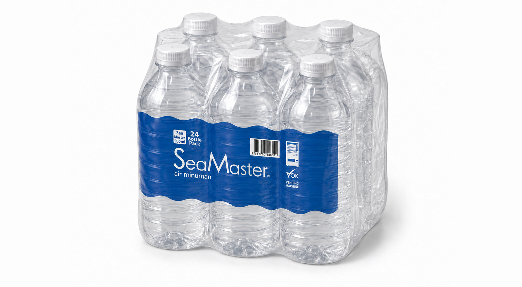 SeaMaster 24 bottle shrink film package